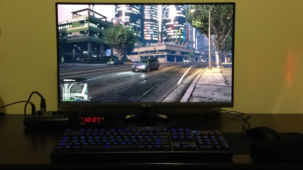 First monitor