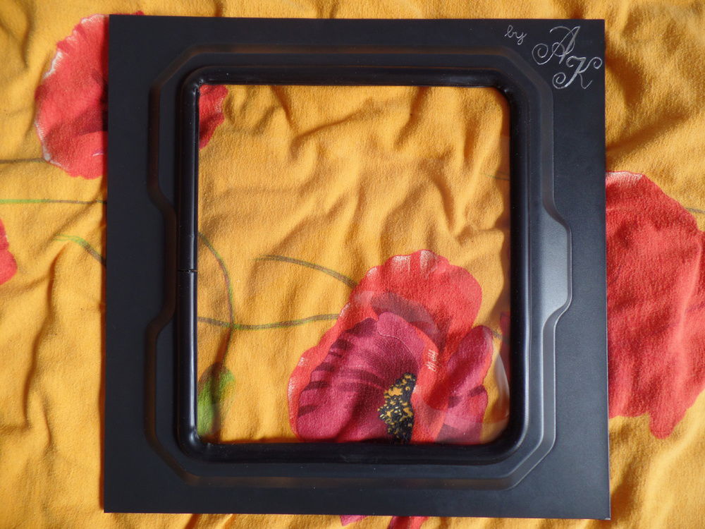 Seitenteil mit selbst gebautem Fenster