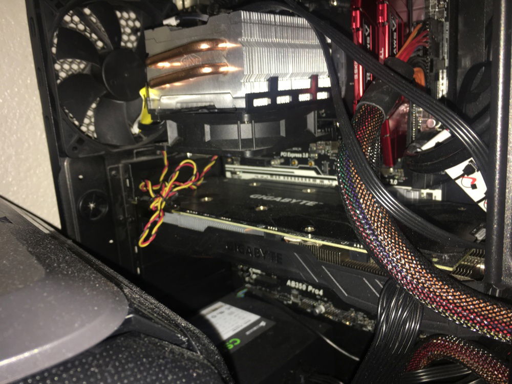 Some wack ass case I found that doesn’t even let me fit my cables for good management