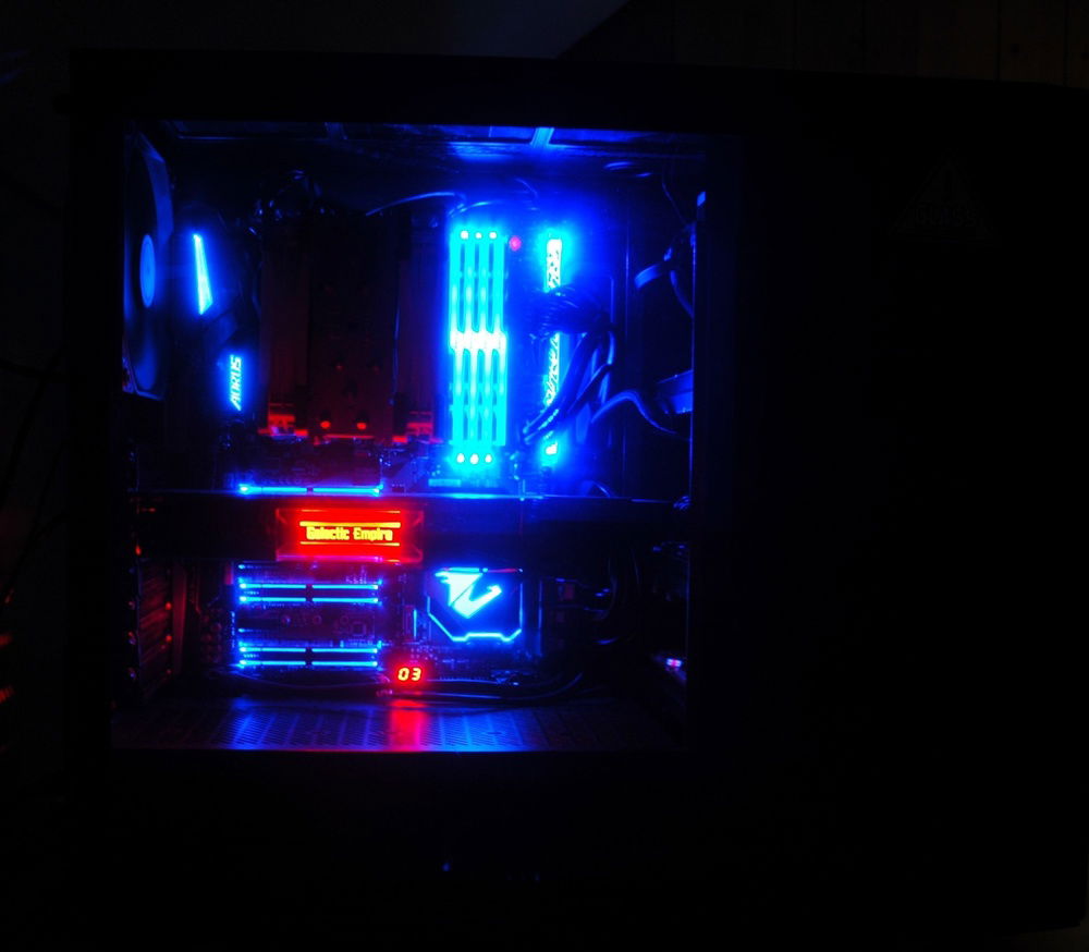 Showcasing the new RGB RAM (G.Skill Trident Z 3200)