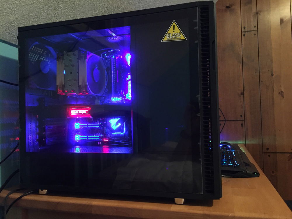 Yes, I know the protective film is still on, it's there to remind me that I actually have glass in my case now!