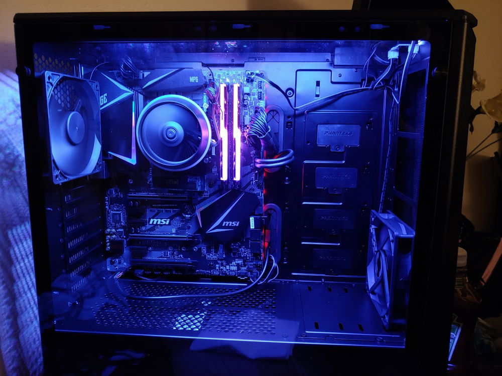 Case side shot