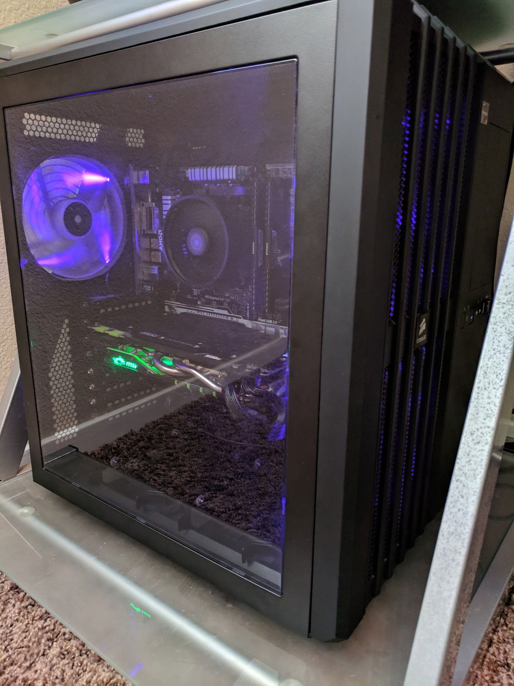 Before CPU cooler and GPU upgrade.