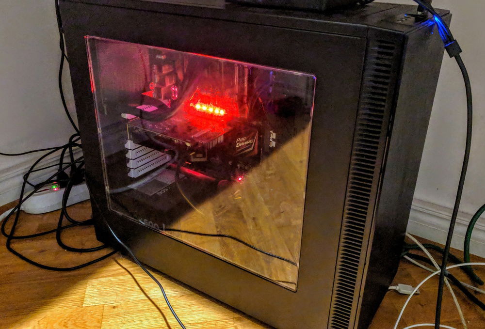 F for cable management