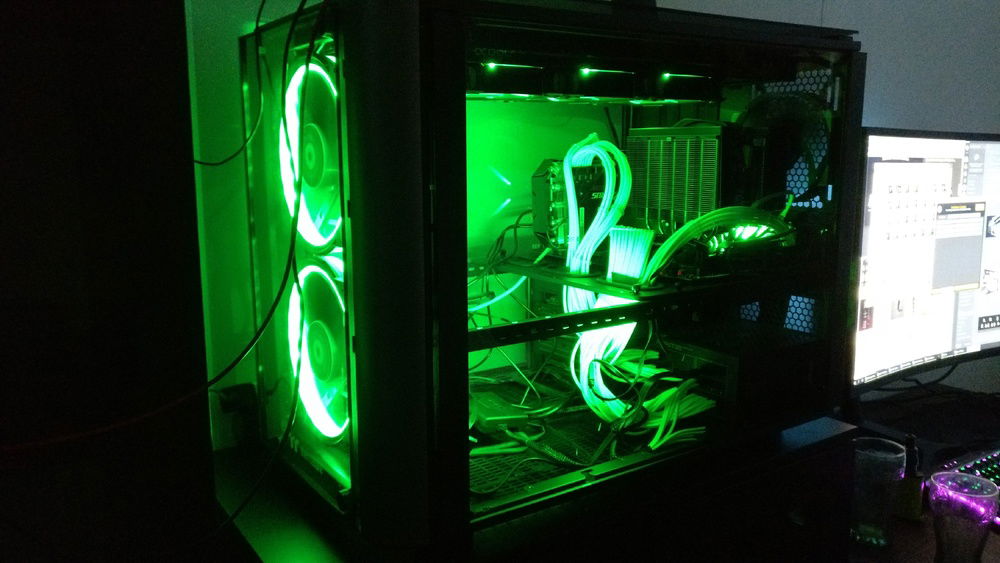 Actual green lights i'll probably be using.  We'll see.