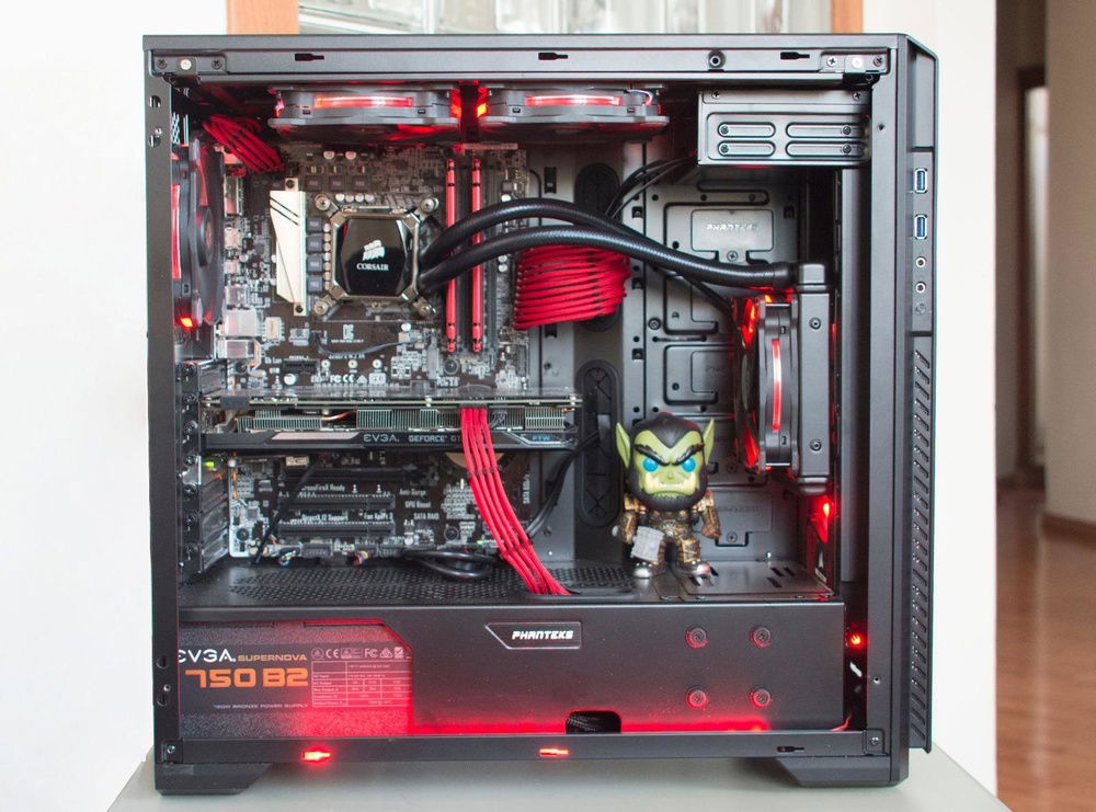 Without the side panel