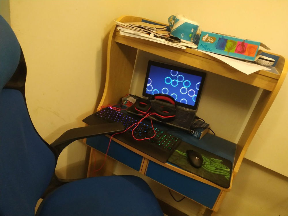 Current setup poor man's setup.