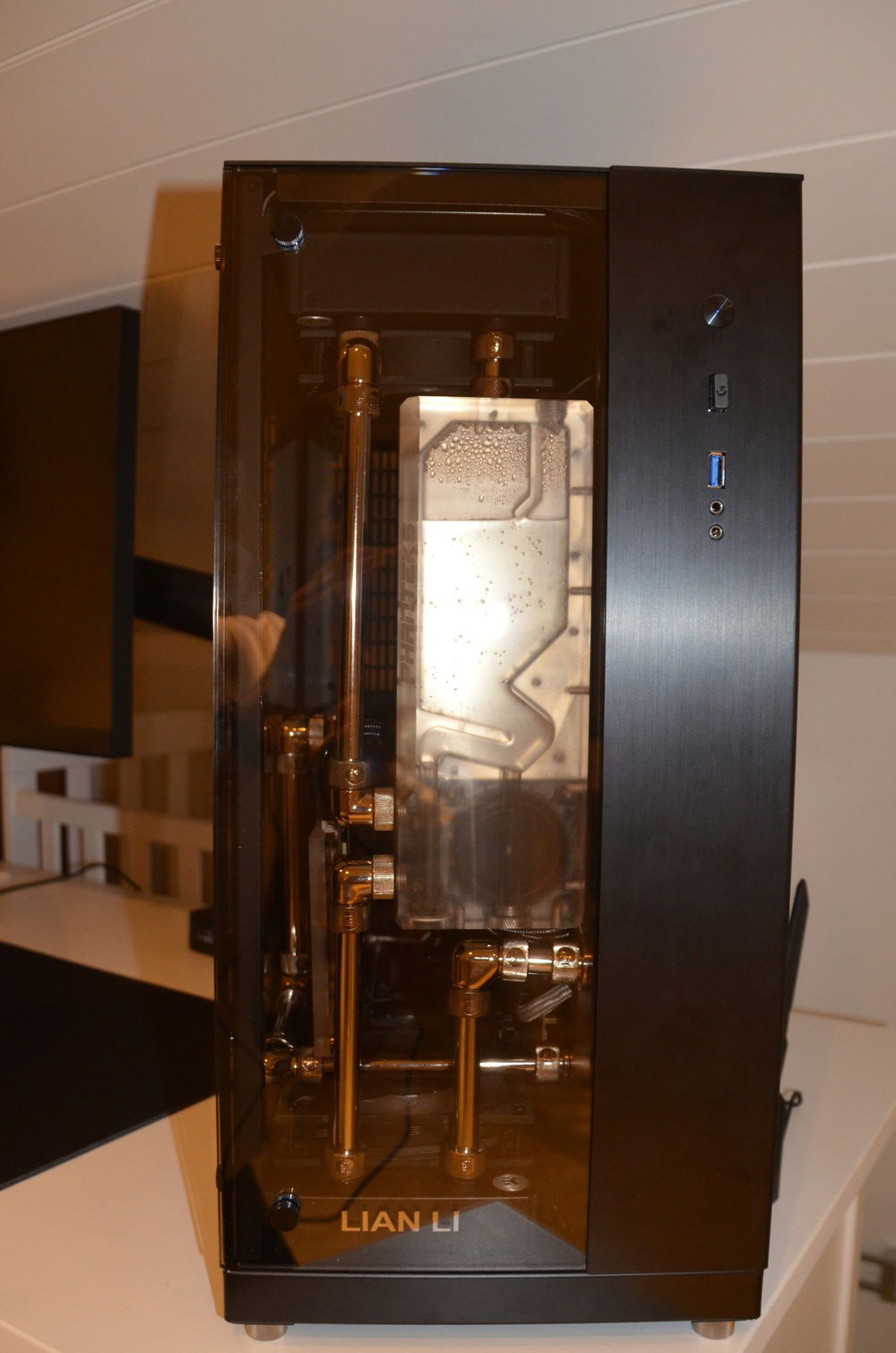 Panels on lights off