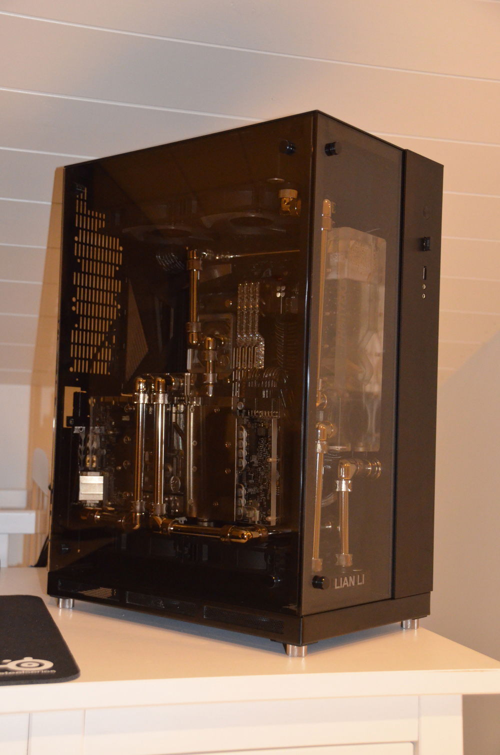 Panels on lights off