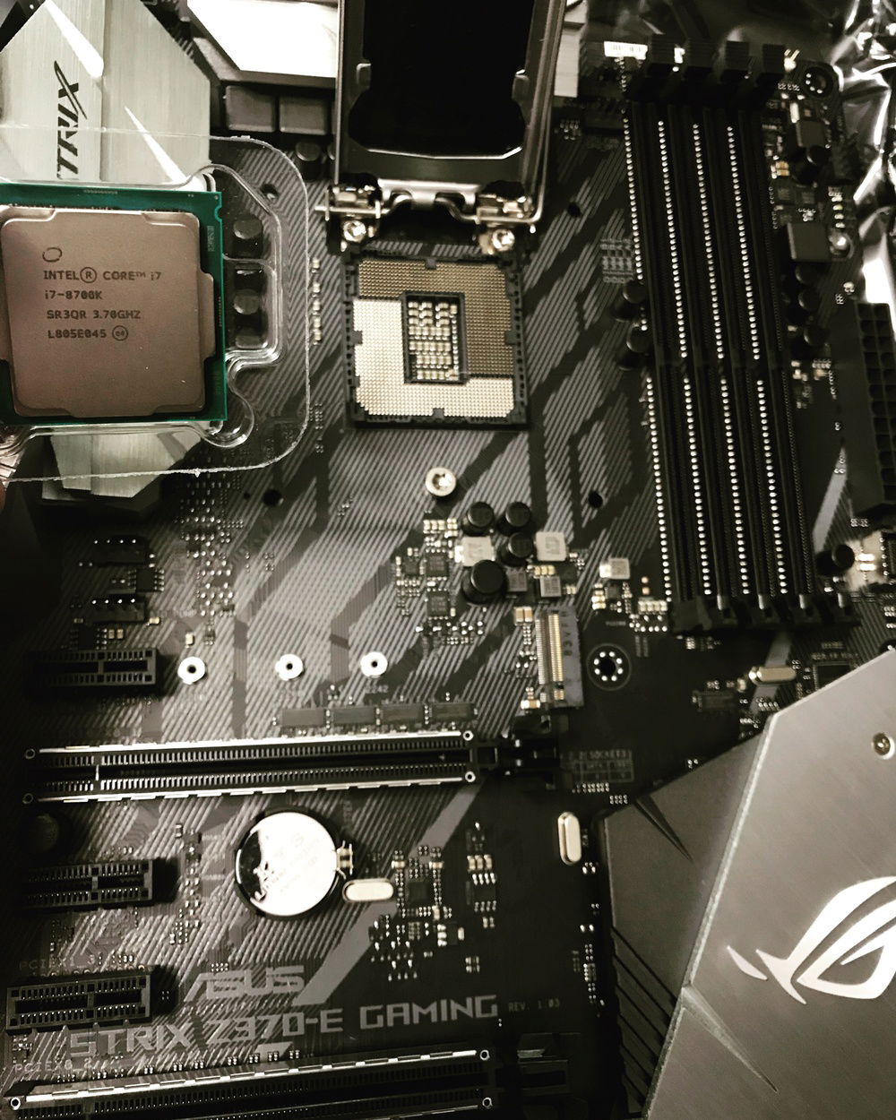 Bout to stick this bad boy inside so she can start her heartbeat.