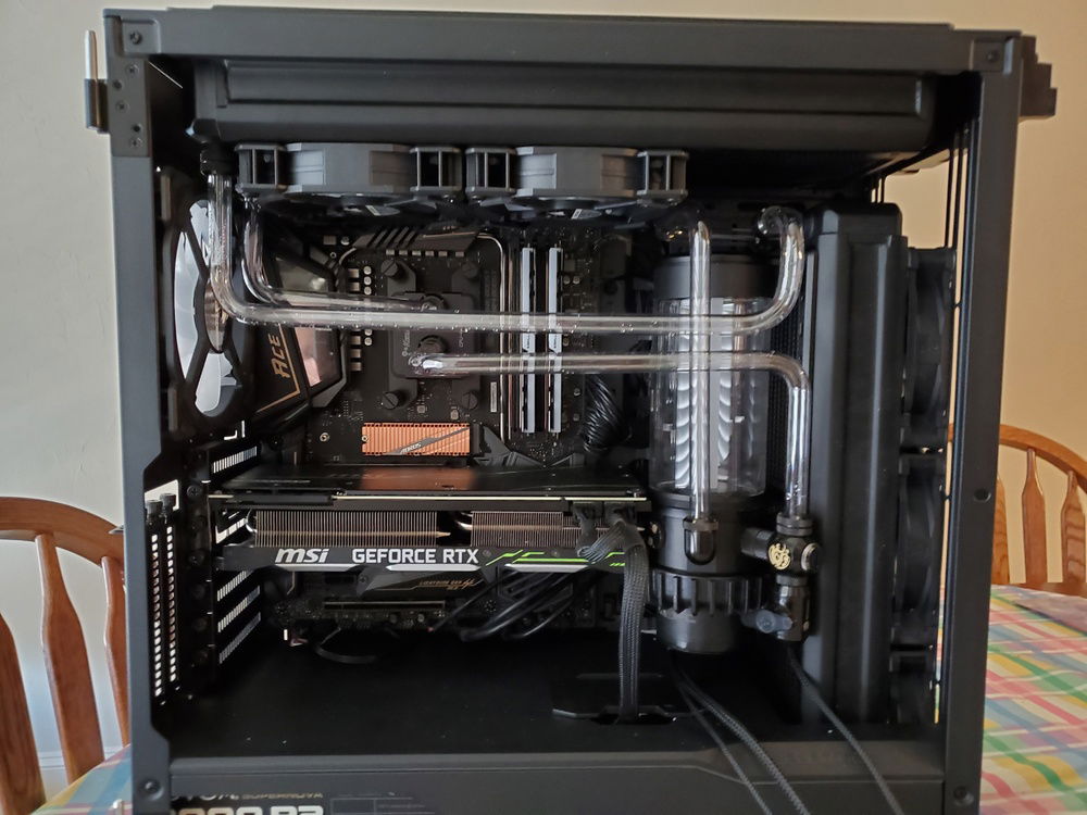 All tubing installed!