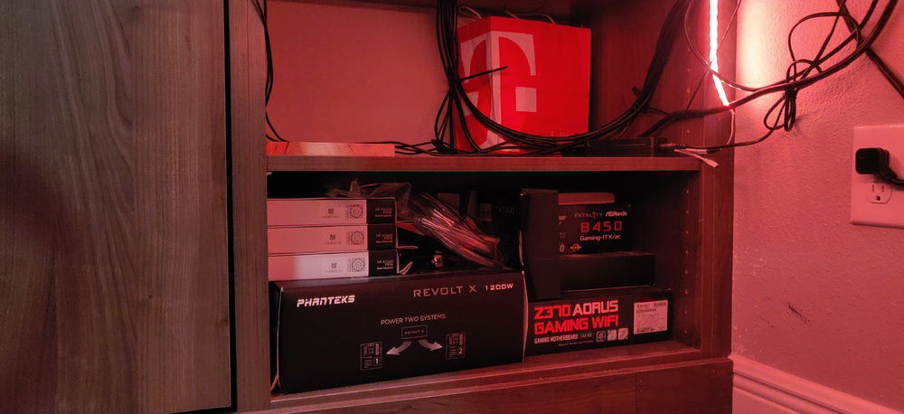 Boxes gotta go somewhere