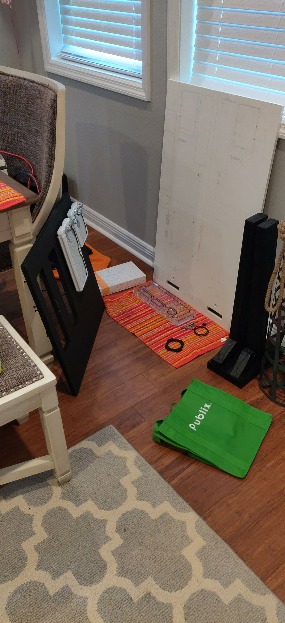 All the mapping out.