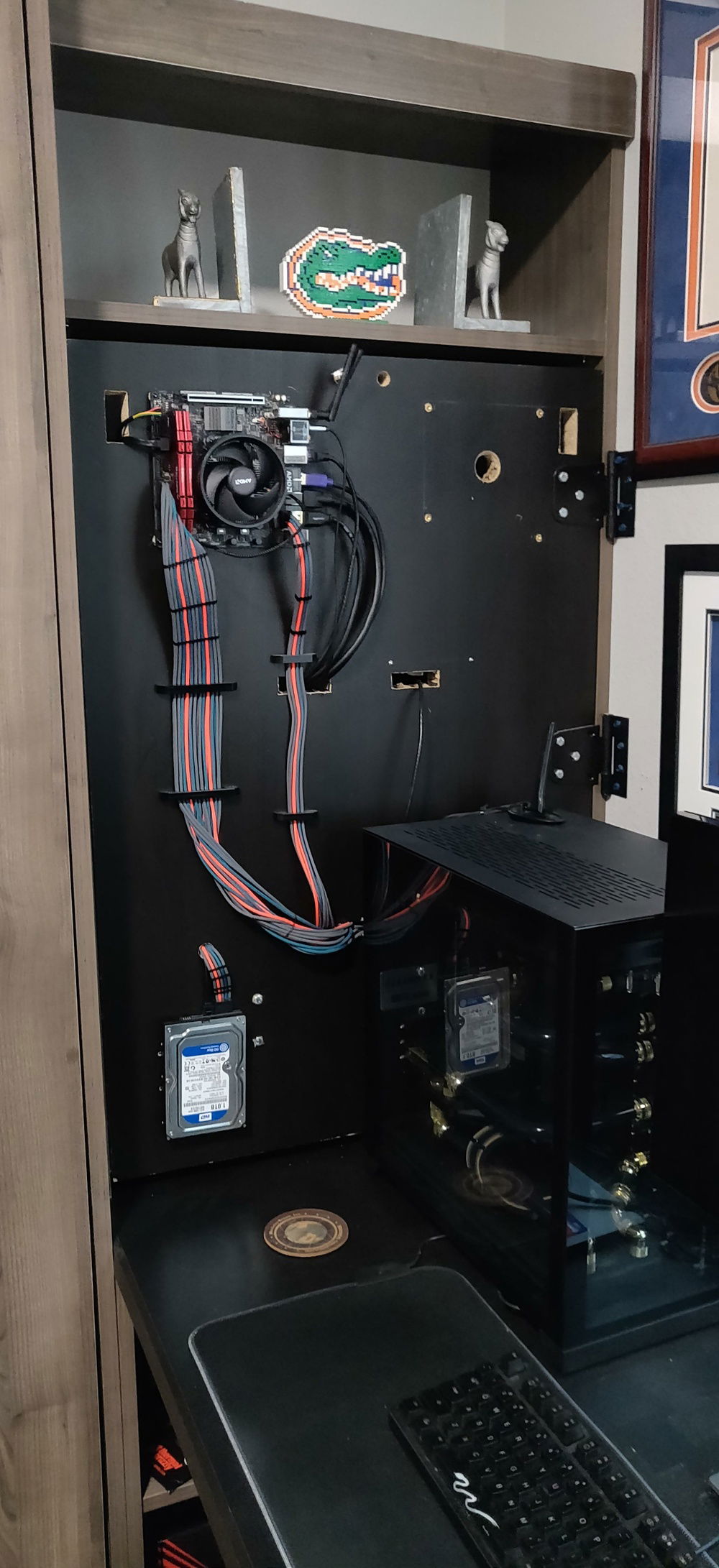 Bonus pic. First attempt with only wife's pc before restarting.