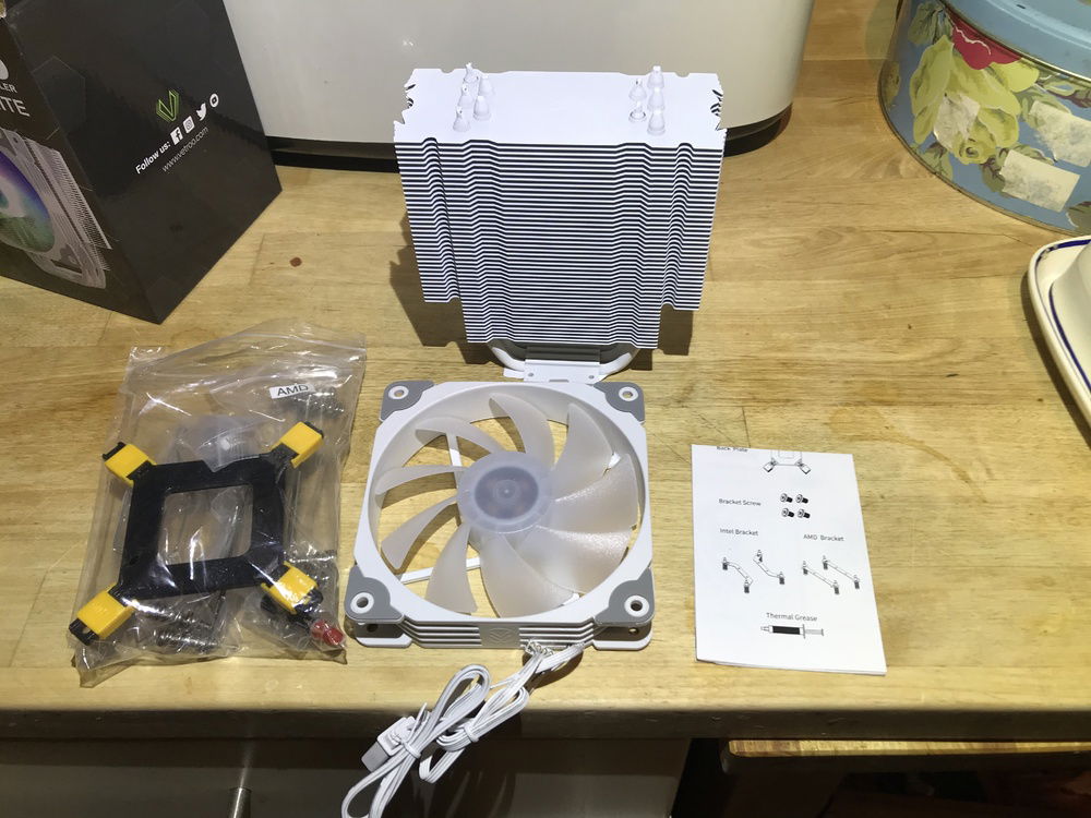 First pic of box contents laid out