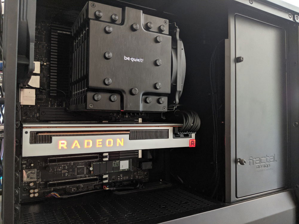 took sticker off the intel budget SSD