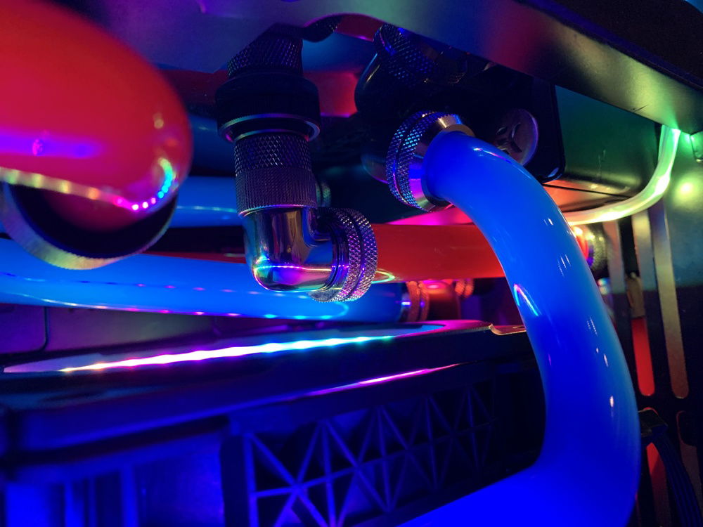 Yeah, it leaked. That was hard to tighten.