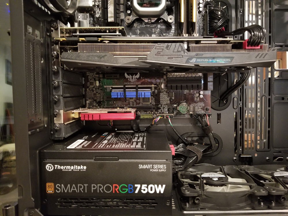 The M.2 NVMe SSD that was never designed for this board, and works so perfectly... Thank You ASUS!!