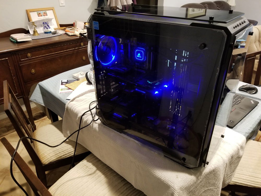 Side Tempered Glass View