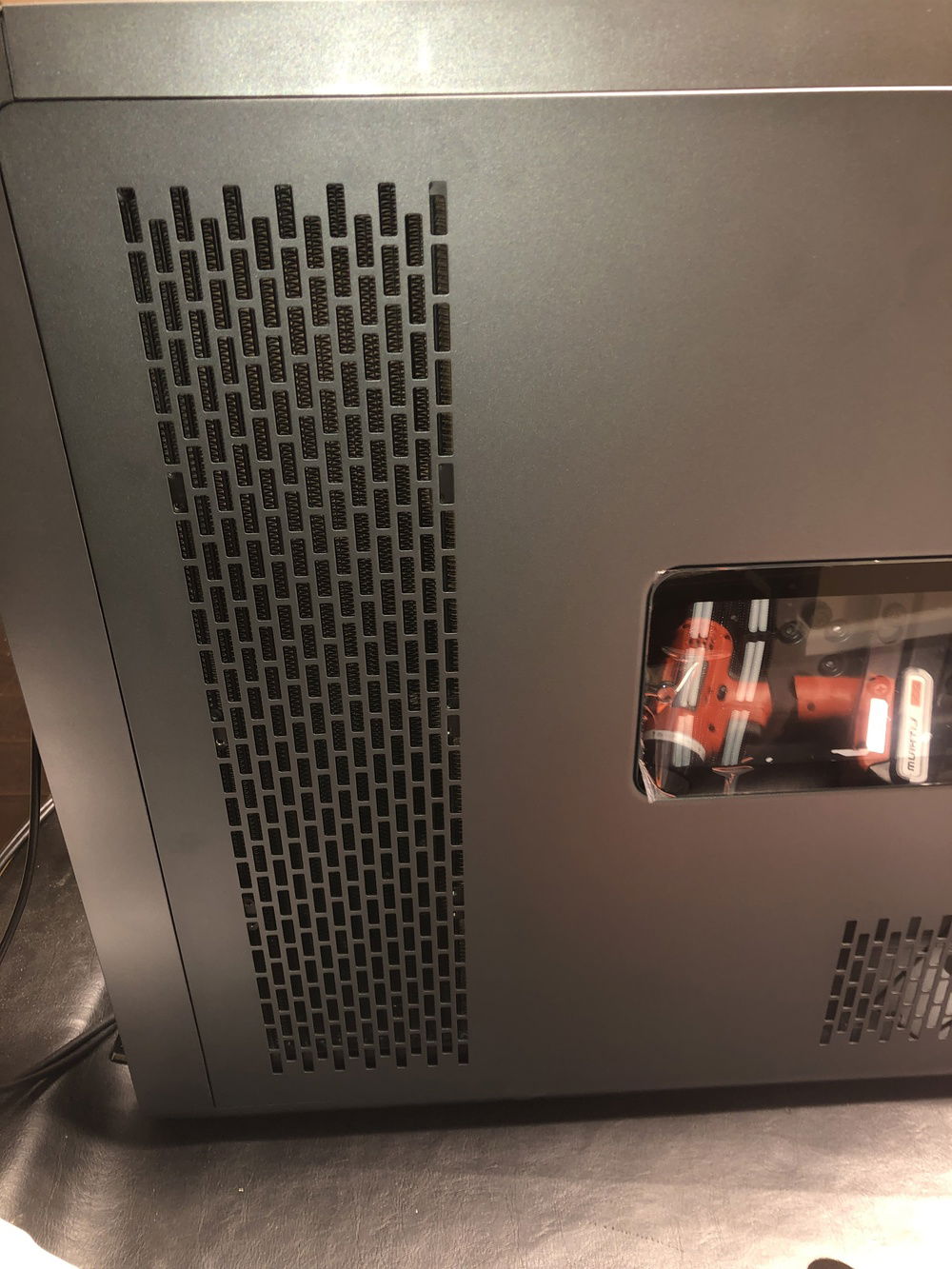 Verify proper closing of back panel