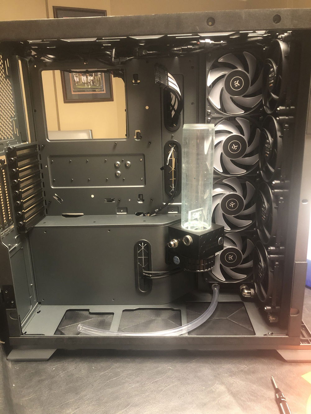 Pump/Reservoir mounted