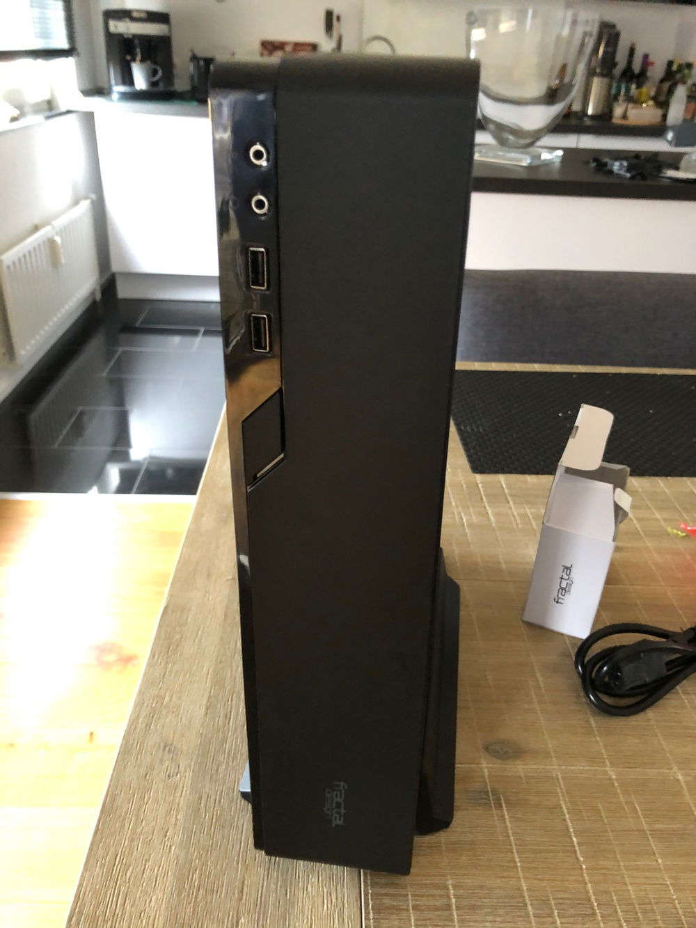 The finished Node 202 build