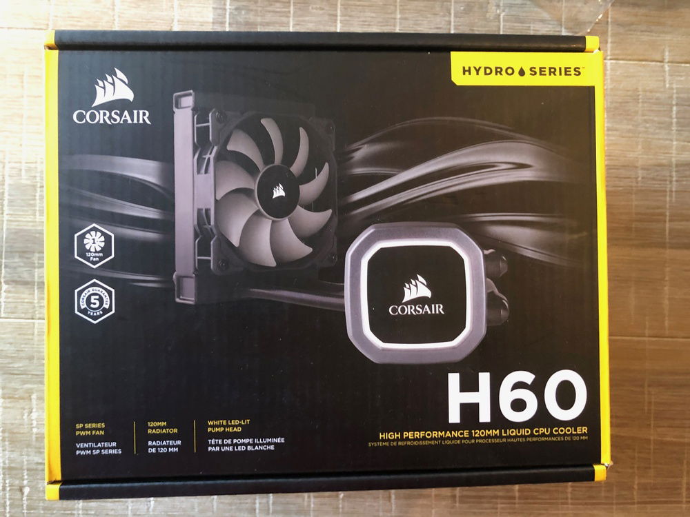 I went with Corsair again like in my main build for the AIO.