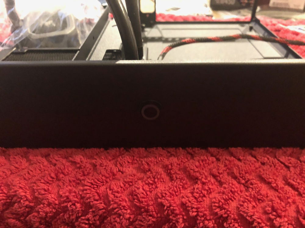 Next was the power button