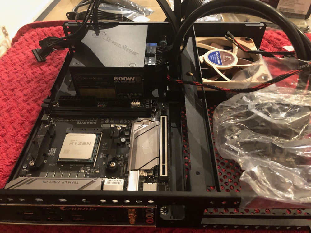 Next up was the Motherboard.