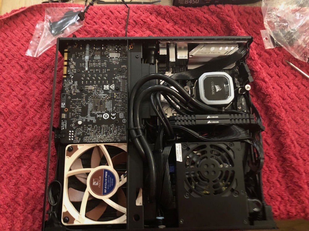 A good while later it was done.