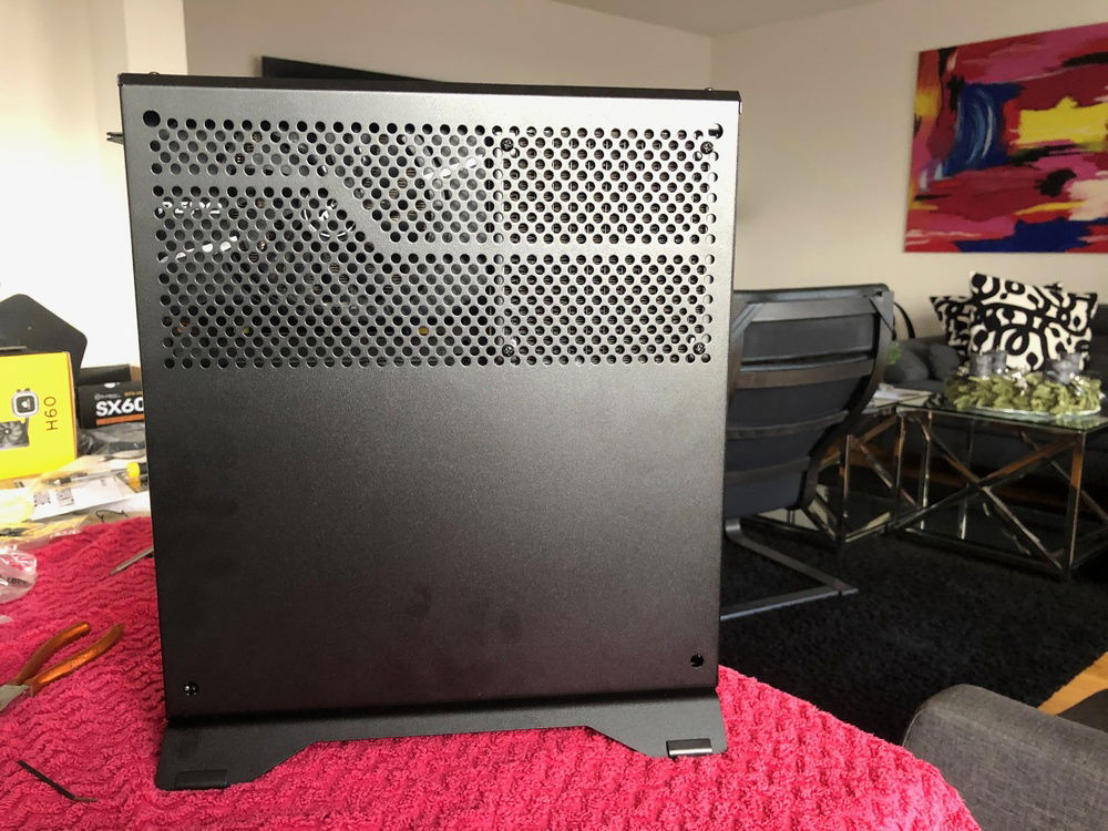 GPU and Radiator side