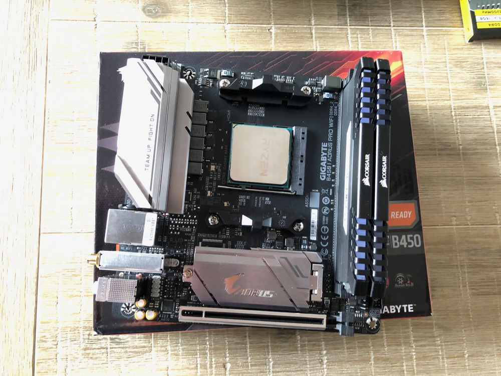 Aorus b450 pro hot sale wifi build