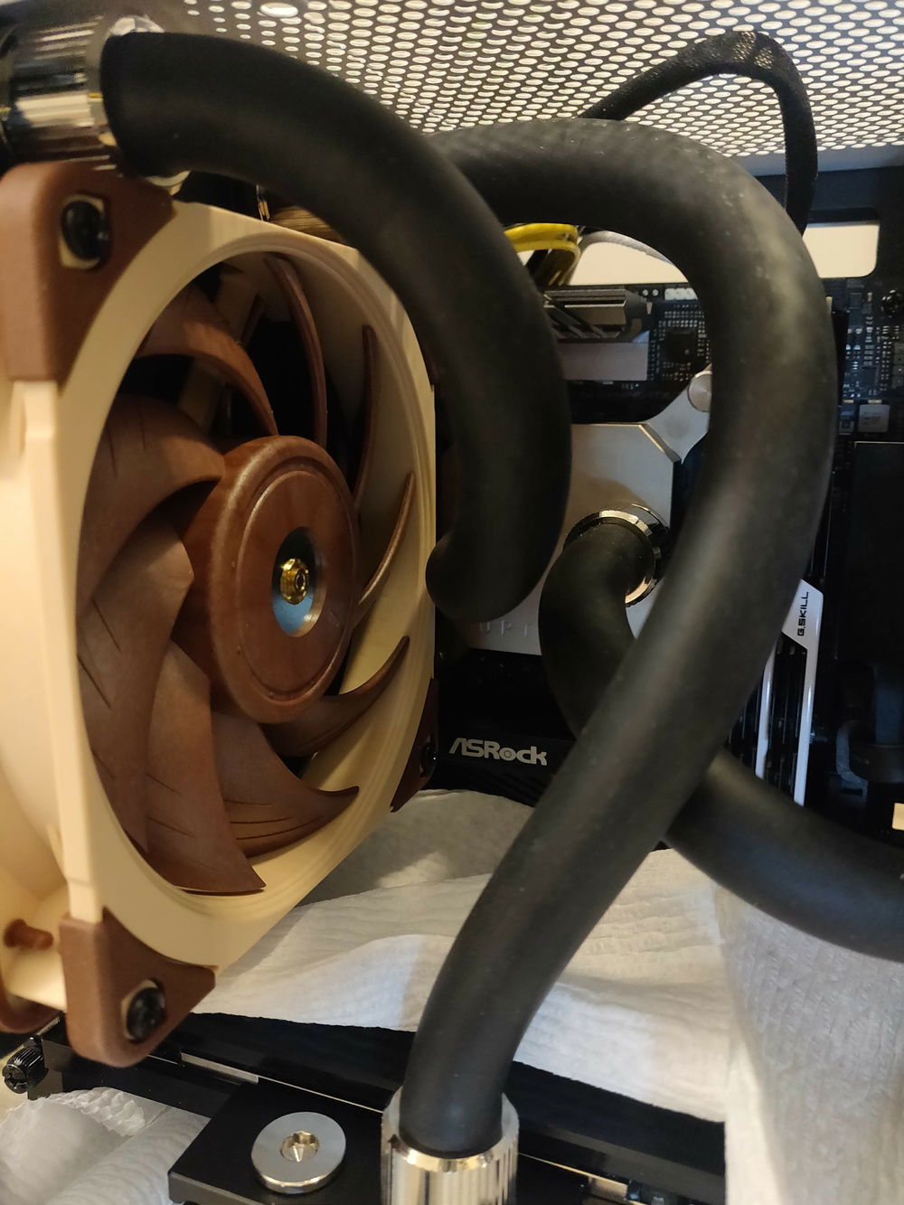 I had to use longer tubing in certain areas to avoid excess lateral pressure on various fittings. The further the 16mm tubing is bent the more pressure it exerts on the fittings.