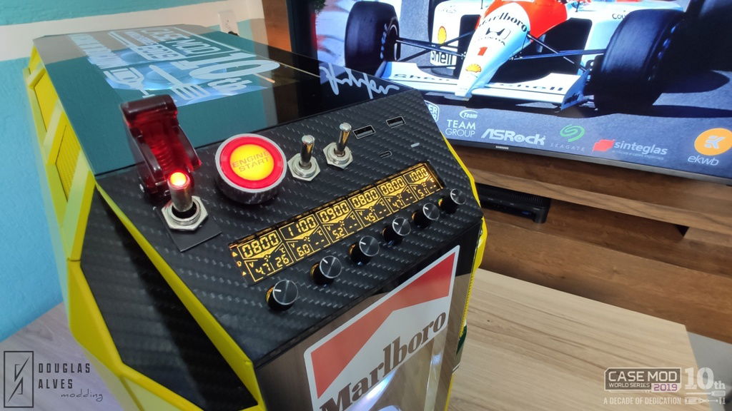 CaseMod Ayrton Senna F1. » builds.gg
