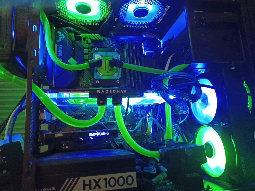 Yeah, the cable management is bad.