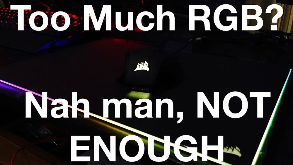 I have something like 47 independent RGB lighting sources in this project, thought this pic I found online is an appropriate description.