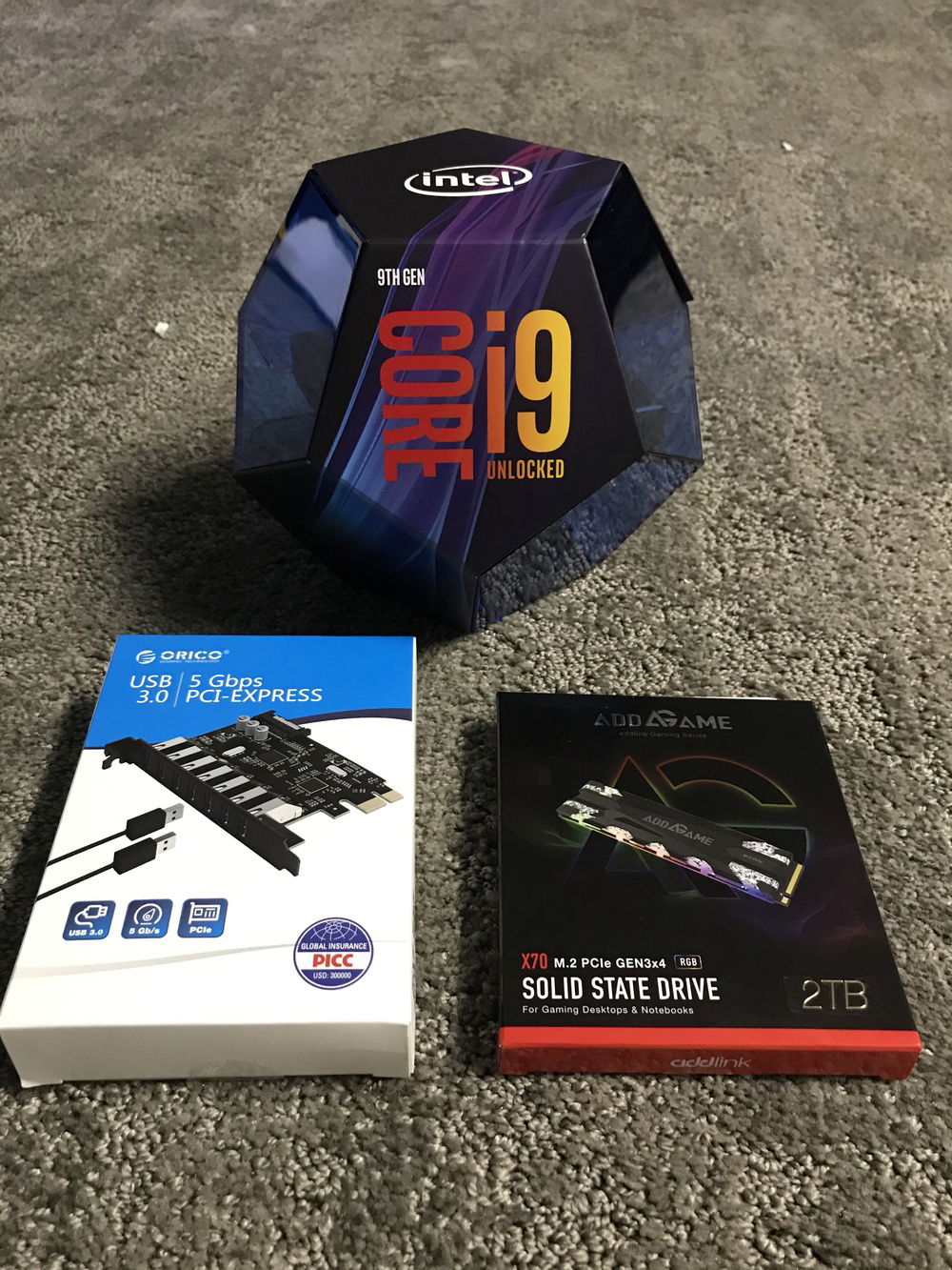 Just a light haul today