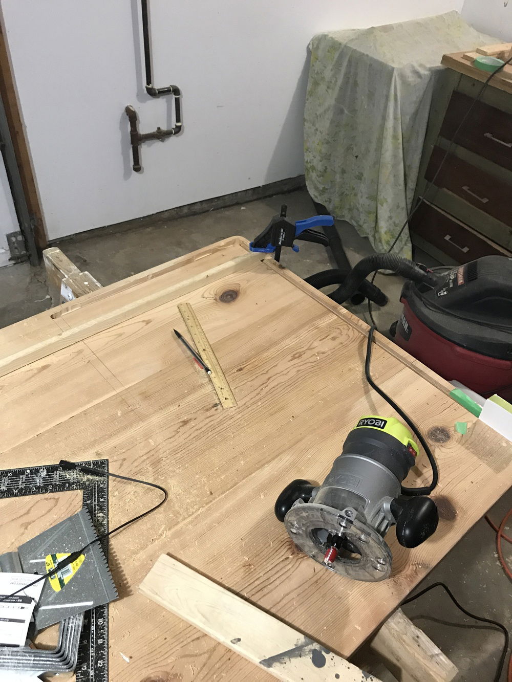 In addition to the resin river I am also embedding 10-12 Corsair LS100s into Texas table. I am making a silicon mould to make clear resin covers for each light and glued in so if I need to replace an RGB light the desk top is still usable and undamaged. I will show you the stain I’m using another time and I will be finished the routing tomorrow