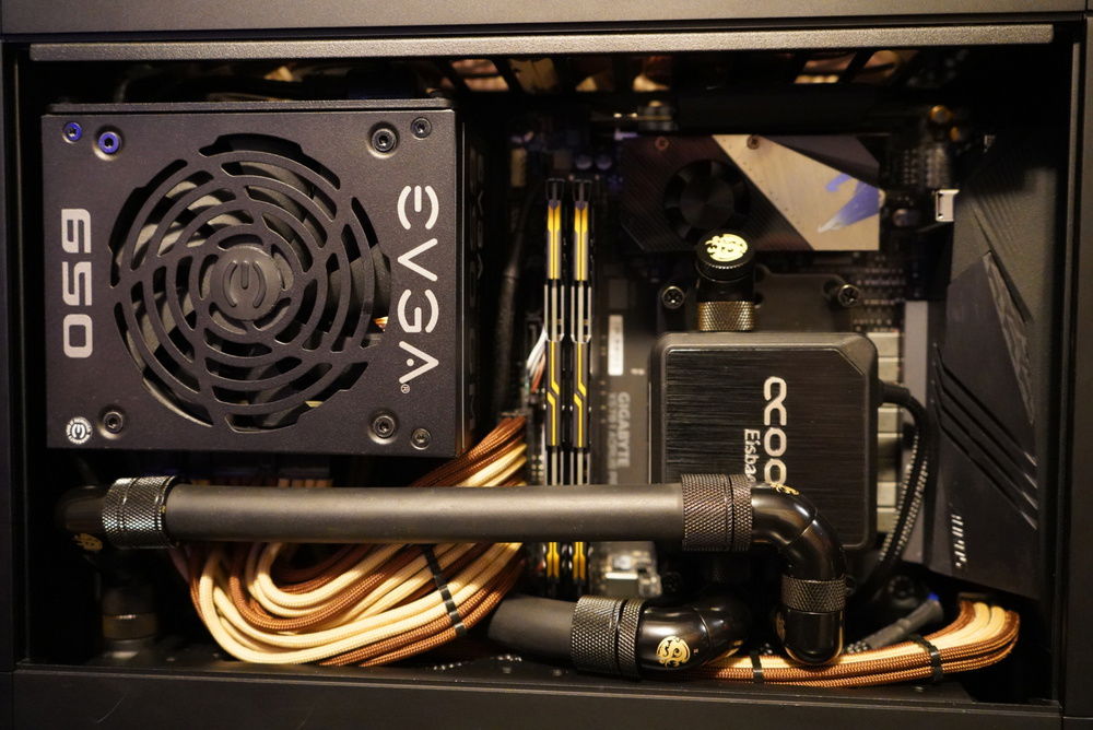 Update: Custom loop installed.