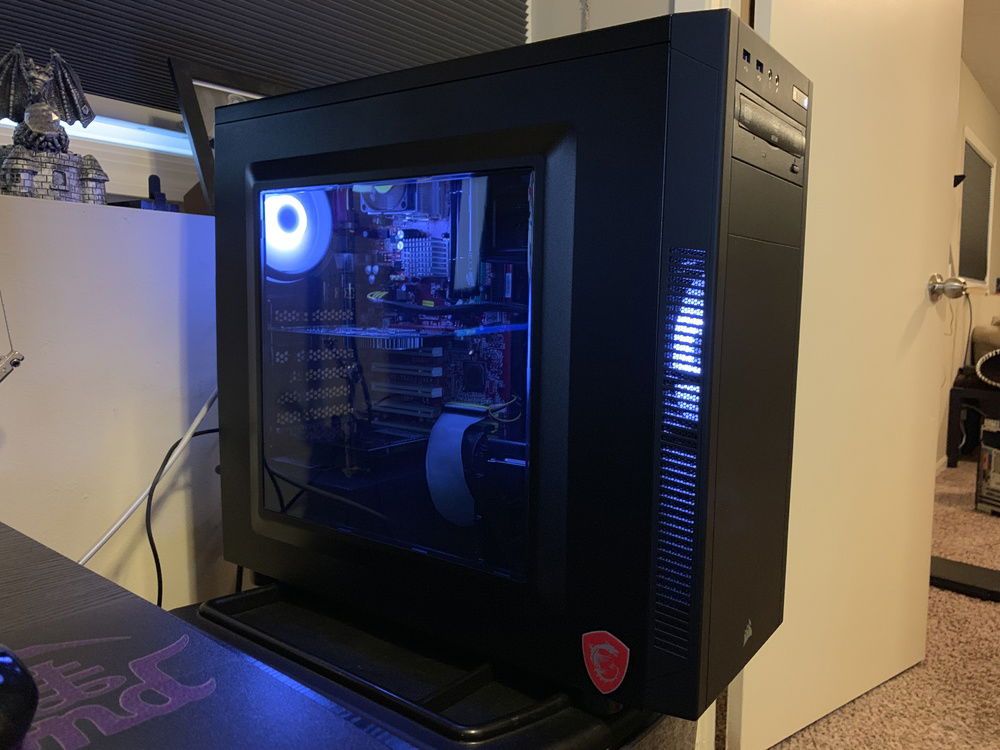 With side panel installed.