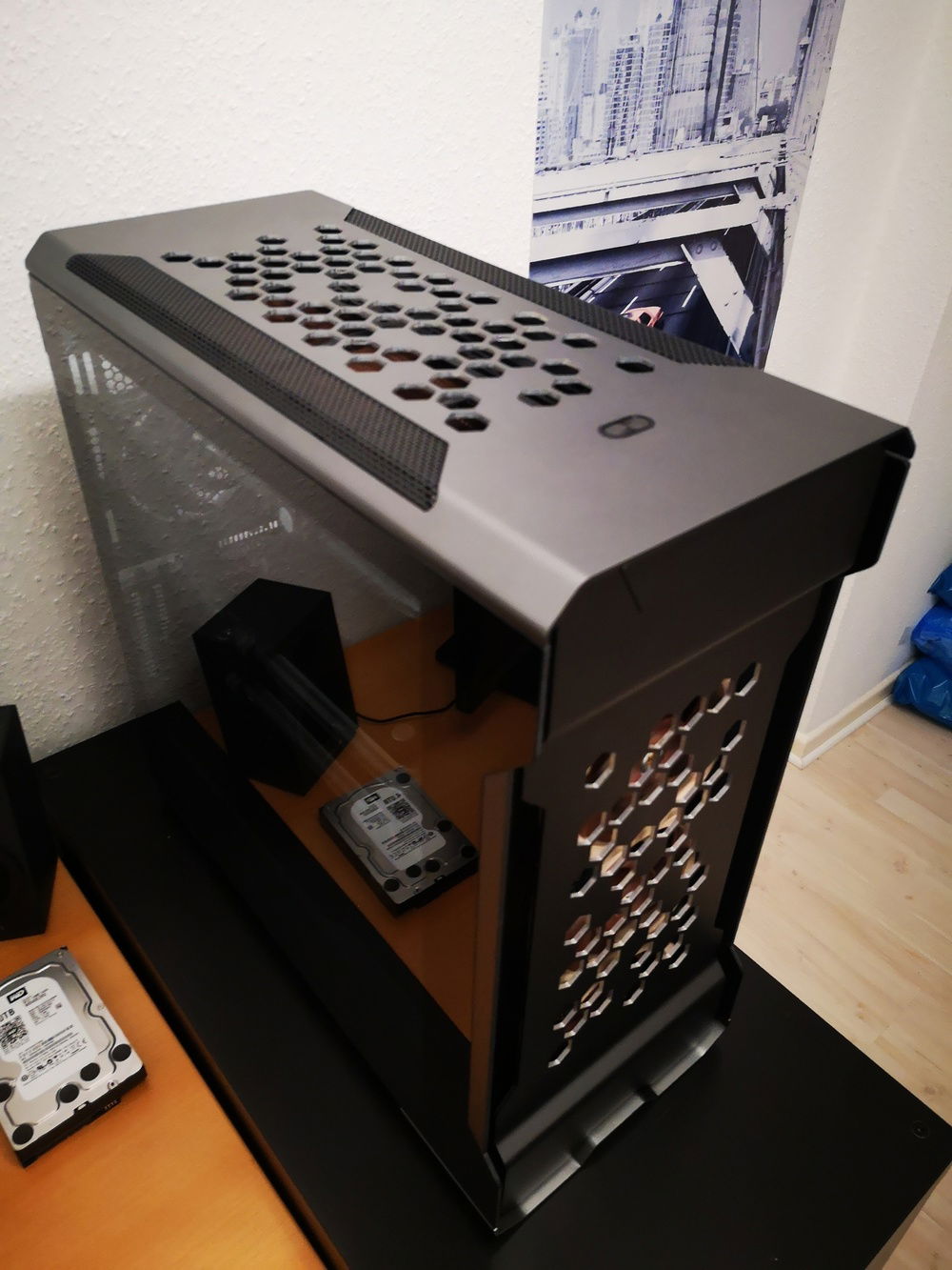 CNC milled cover + front