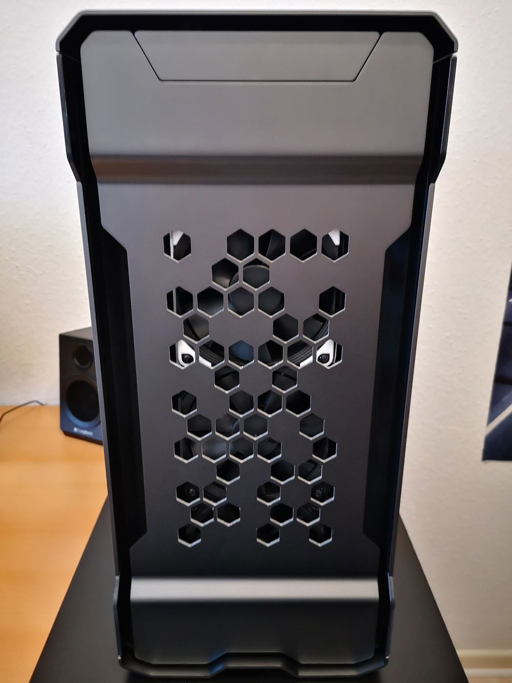 CNC milled front cover, the wihte