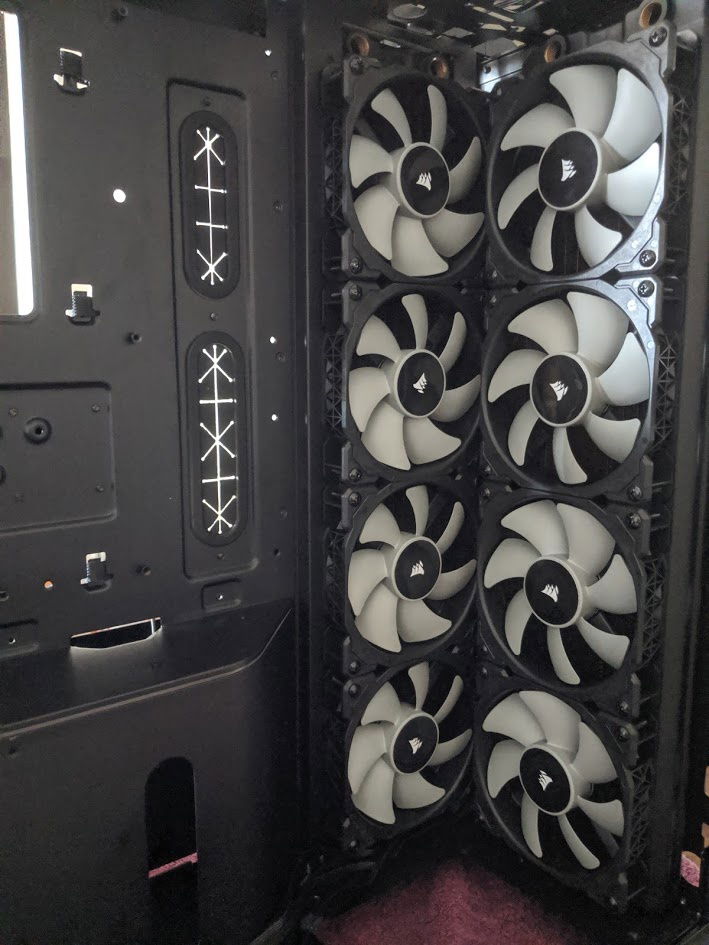 Front Rad in (notched utilizing the 140mm mounting holes)