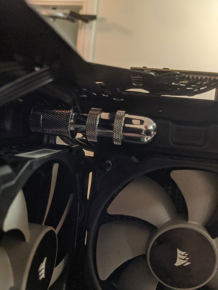 Side and Front Rad connection. (these fittings are a lifesaver!)