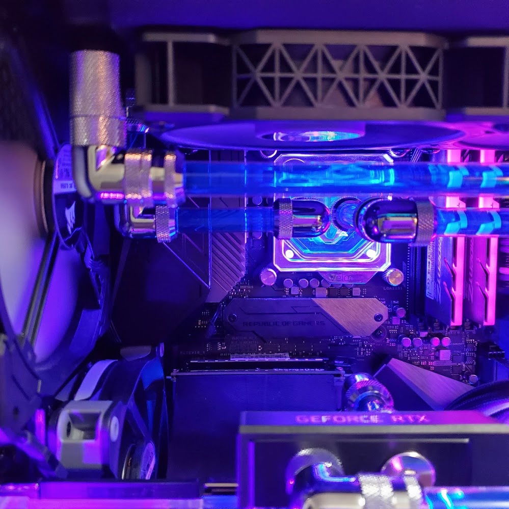 perpendicular / leveled