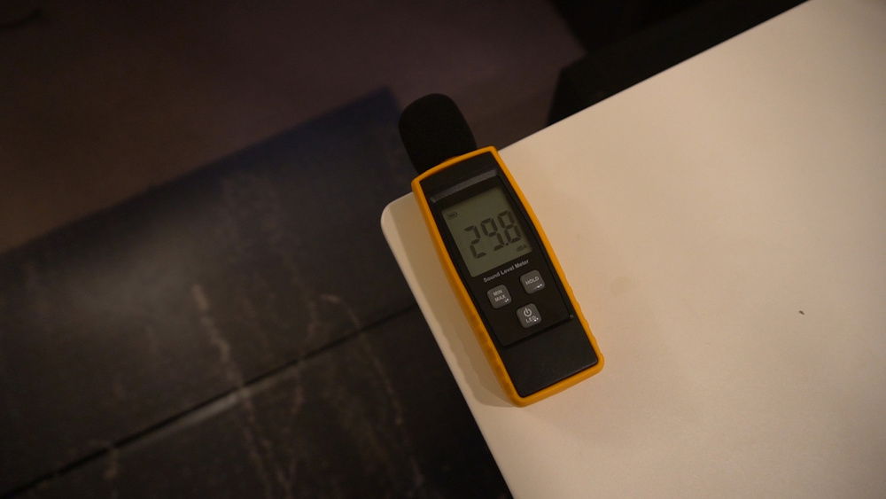 PC Off - Lowest dB reading