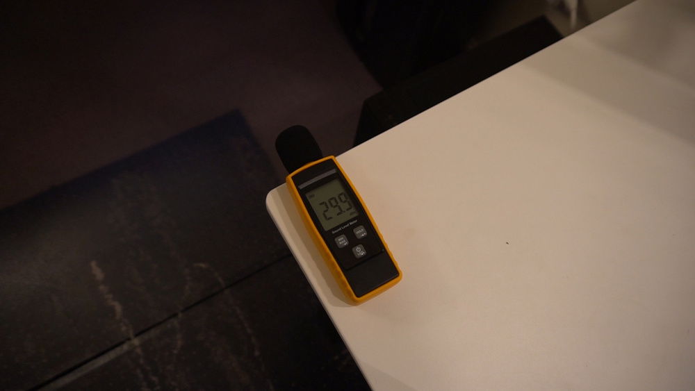 PC On - Lowest dB reading