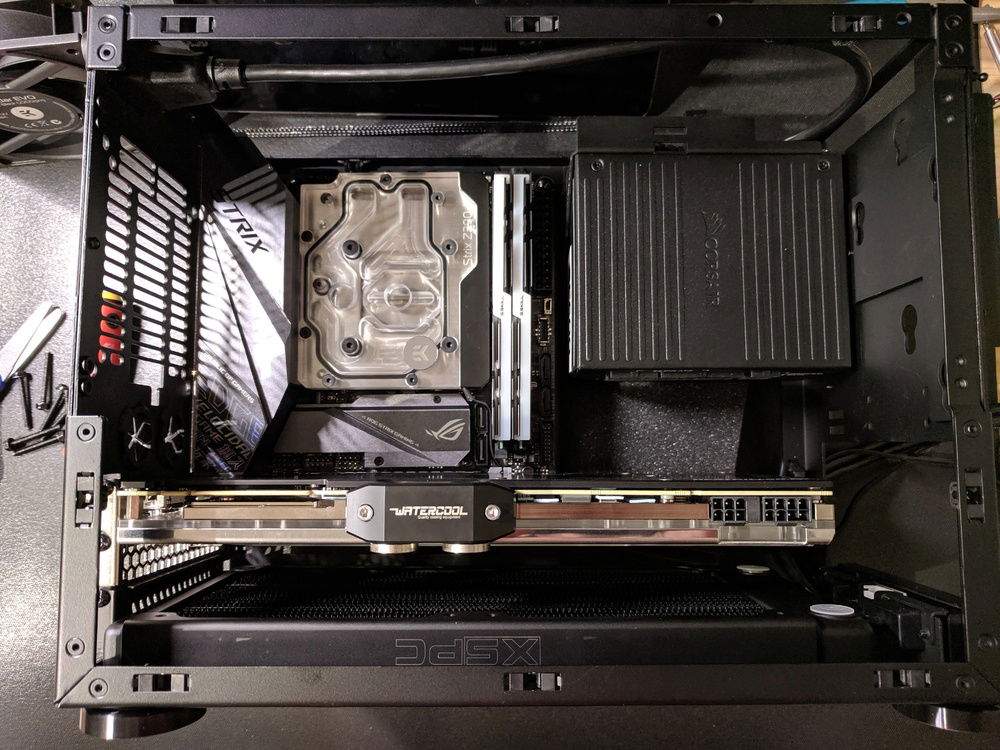 Test fitting all primary components.