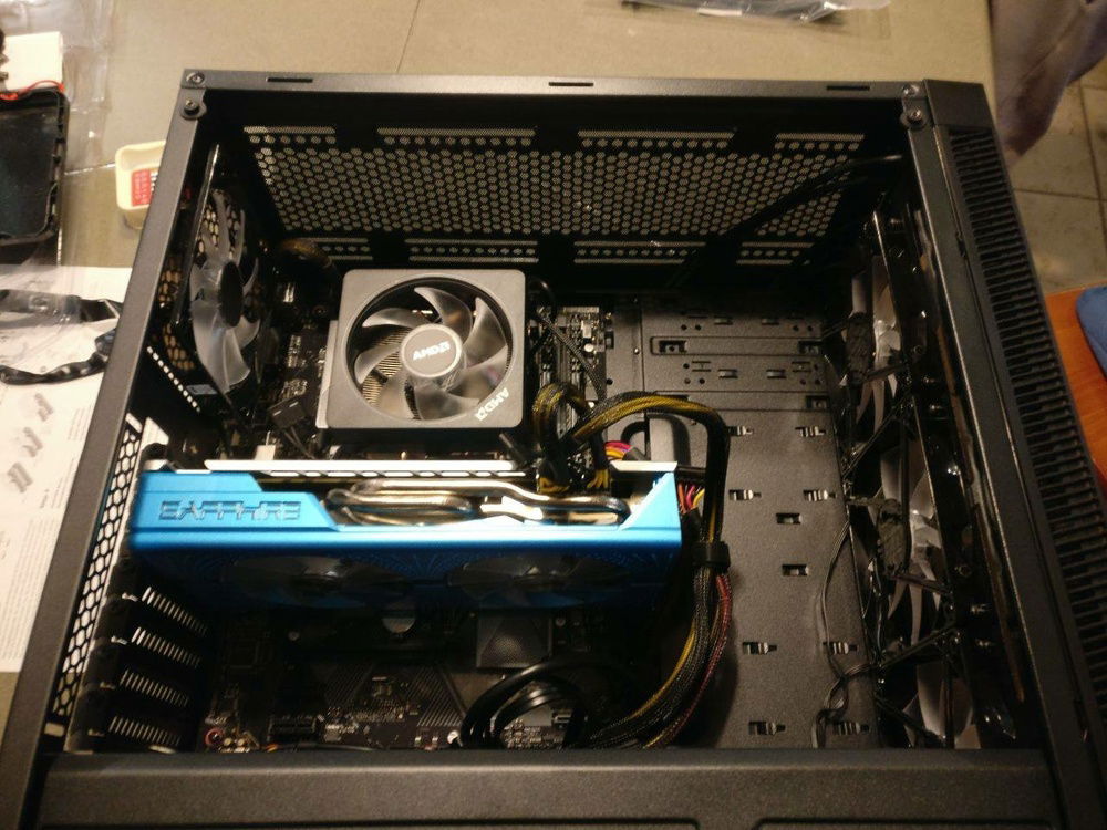 Back when he had a vs550. Now he has a cx650m, fully modular.