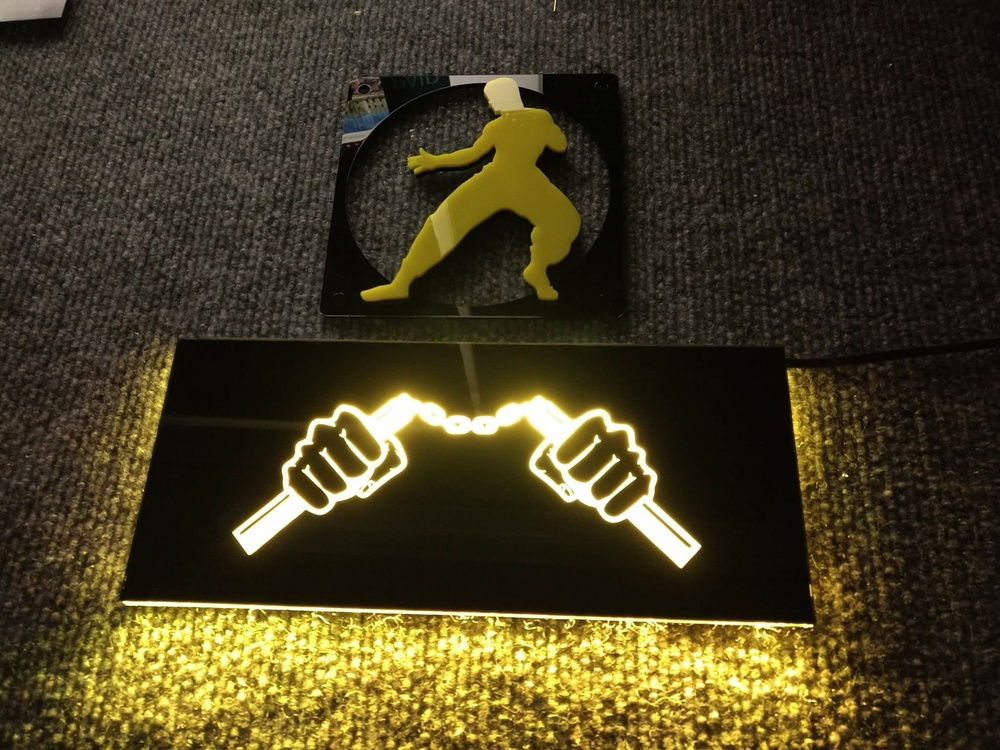 Exhaust cover and gpu backplate